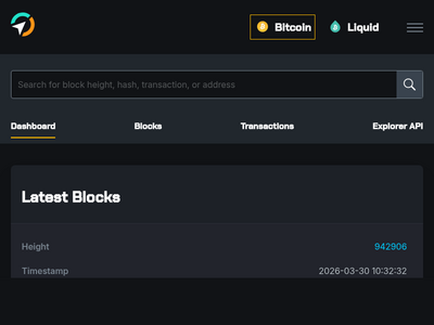 Blockstream Explorer